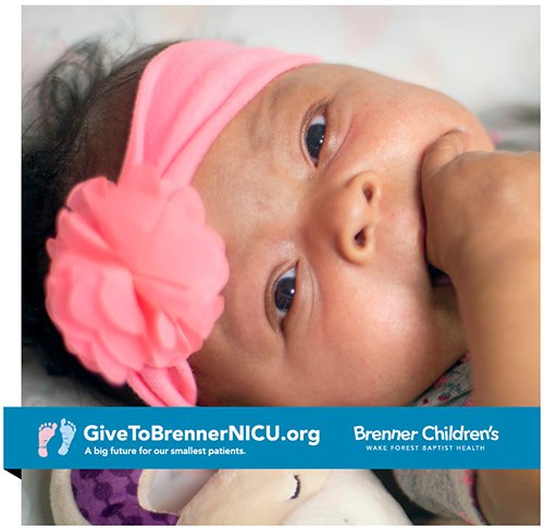 Brenner Children's NICU campaign ad