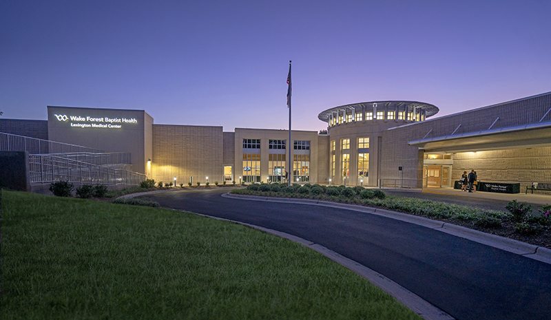 exterior of Lexington Medical Center