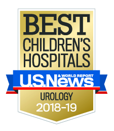 USNWR badge children's hospitals urology