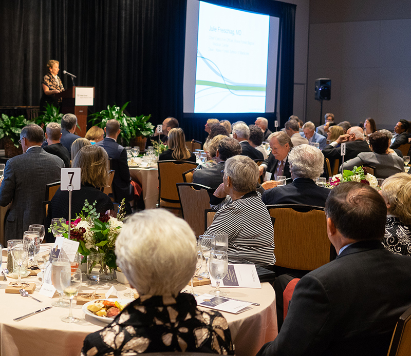 Inaugural Dean's Hero Awards at philanthropy banquet