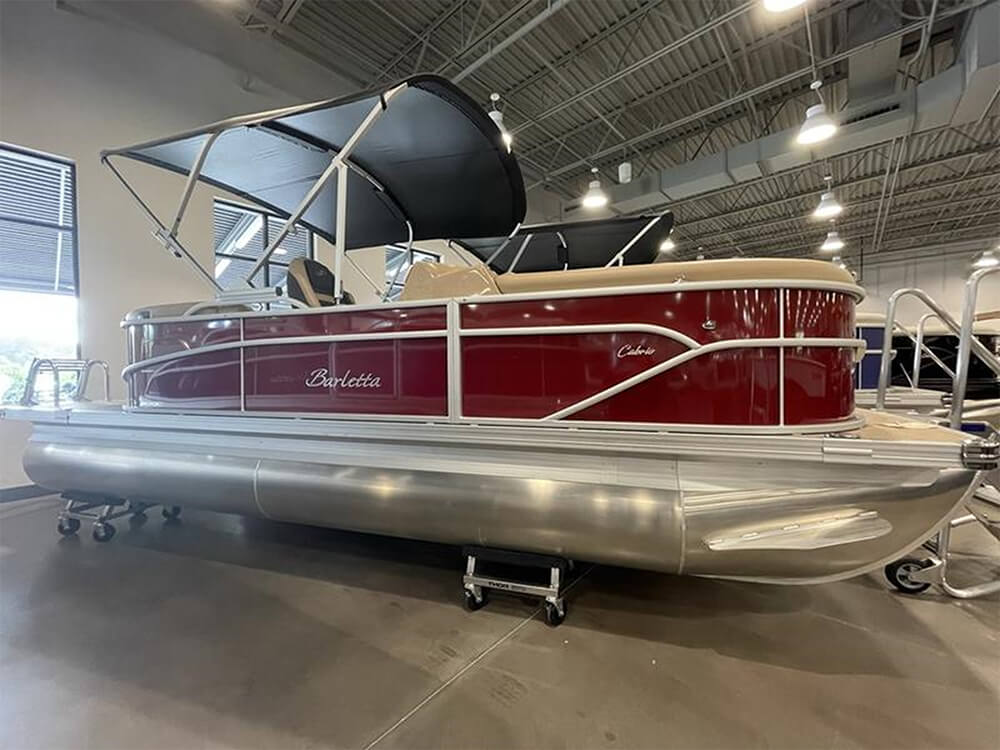 Barletta Pontoon Boat and Trailer