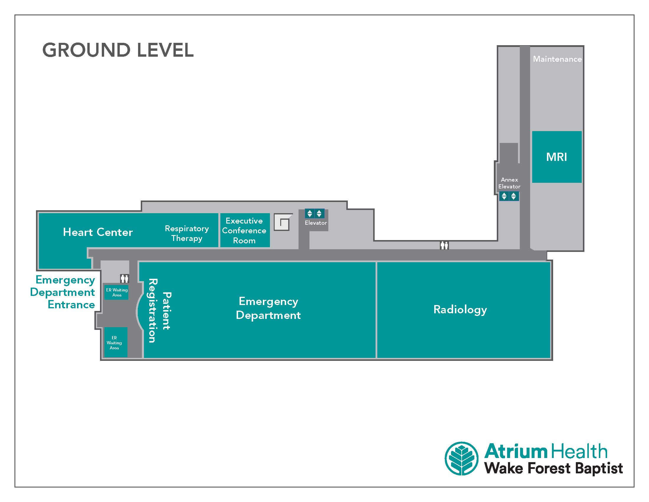 Wilkes and West Park Campus Maps Ground Level