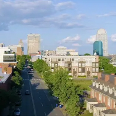 Winston-Salem city view