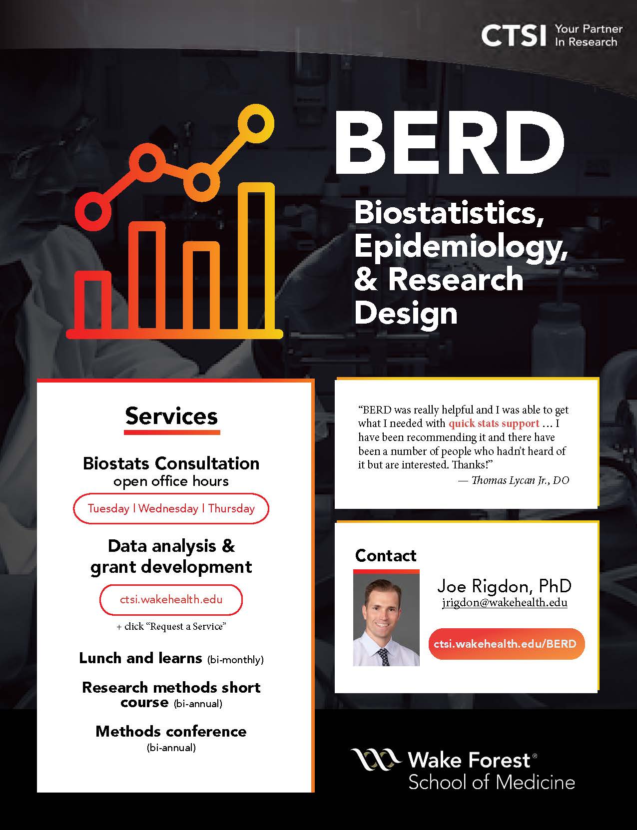 BERD | Biostatistics, Epidemiology, & Research Design