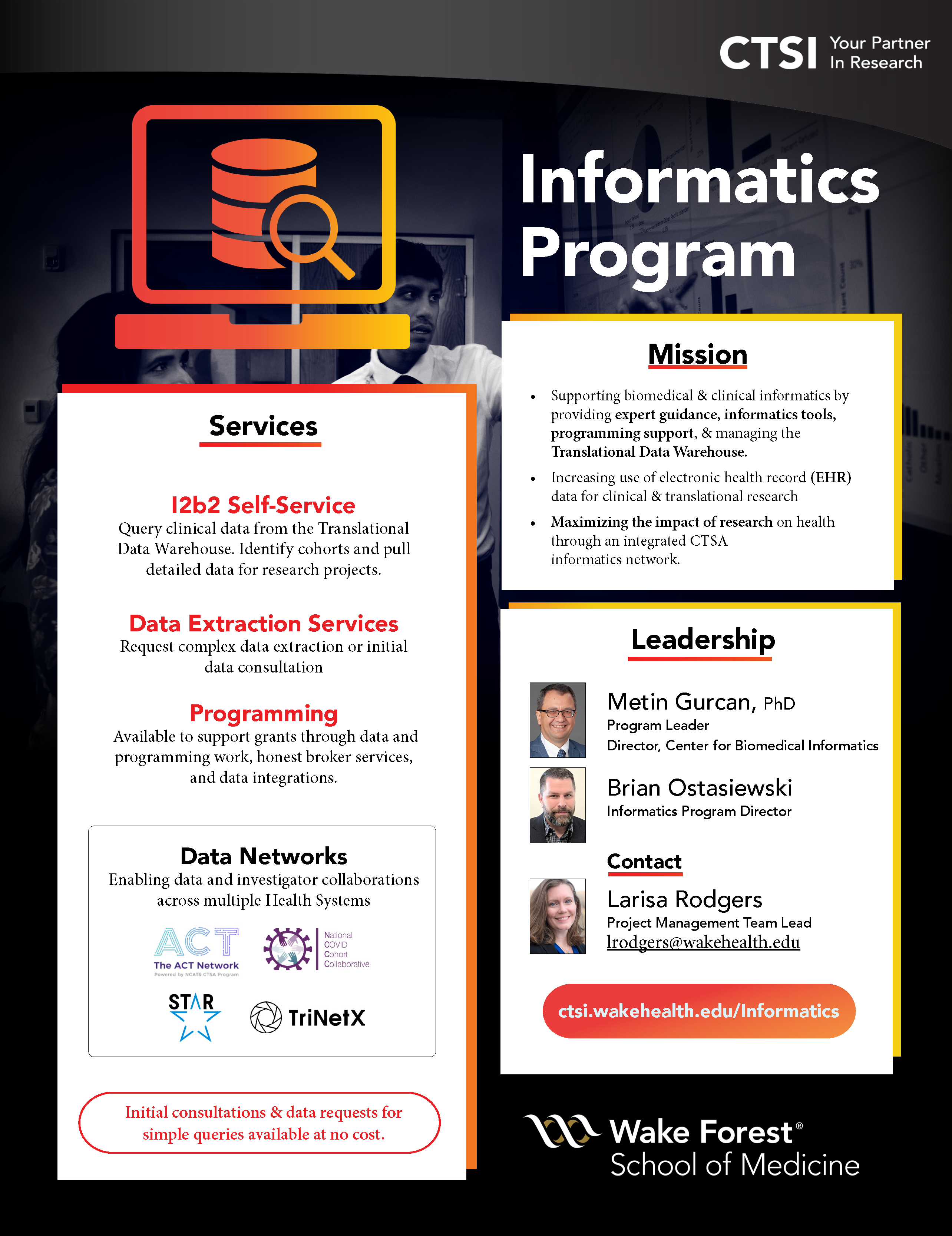 Informatics Program Spotlight
