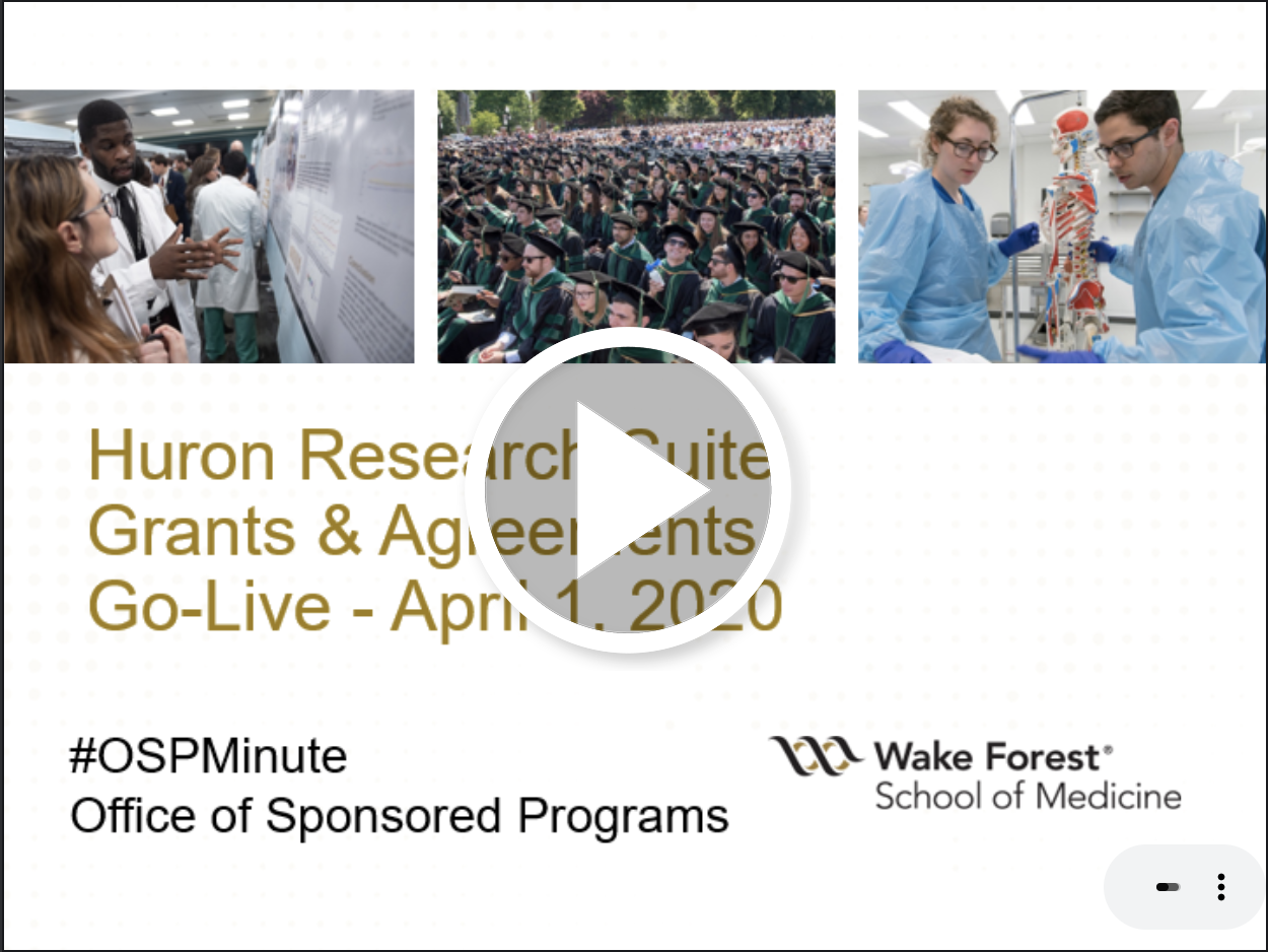 OSPMinute: How Sweet It Is To Be Huron