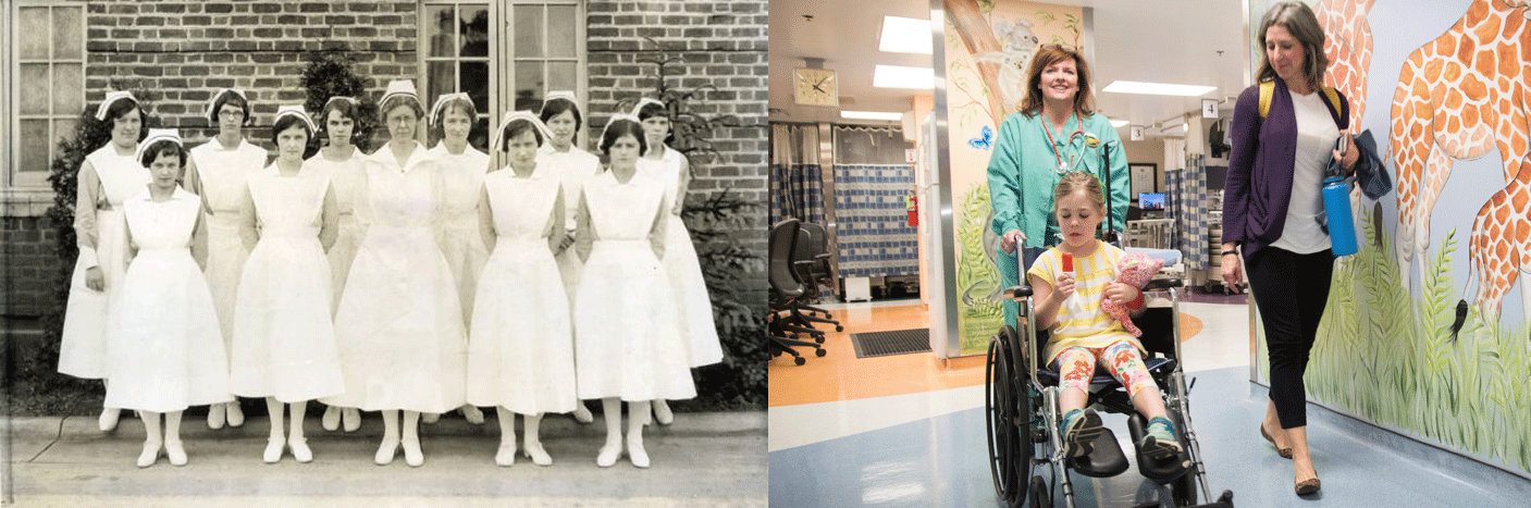 Nurses Now and Then