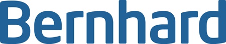 A text logo for Bernhard with blue type.