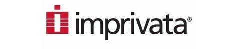 A logo for Imprivata with a red icon and black text.