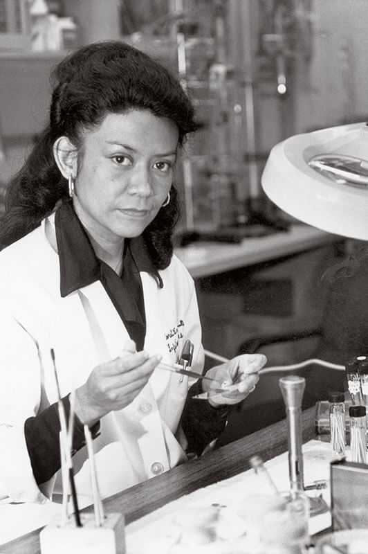 Dolores Evans, PhD class of 1968.
