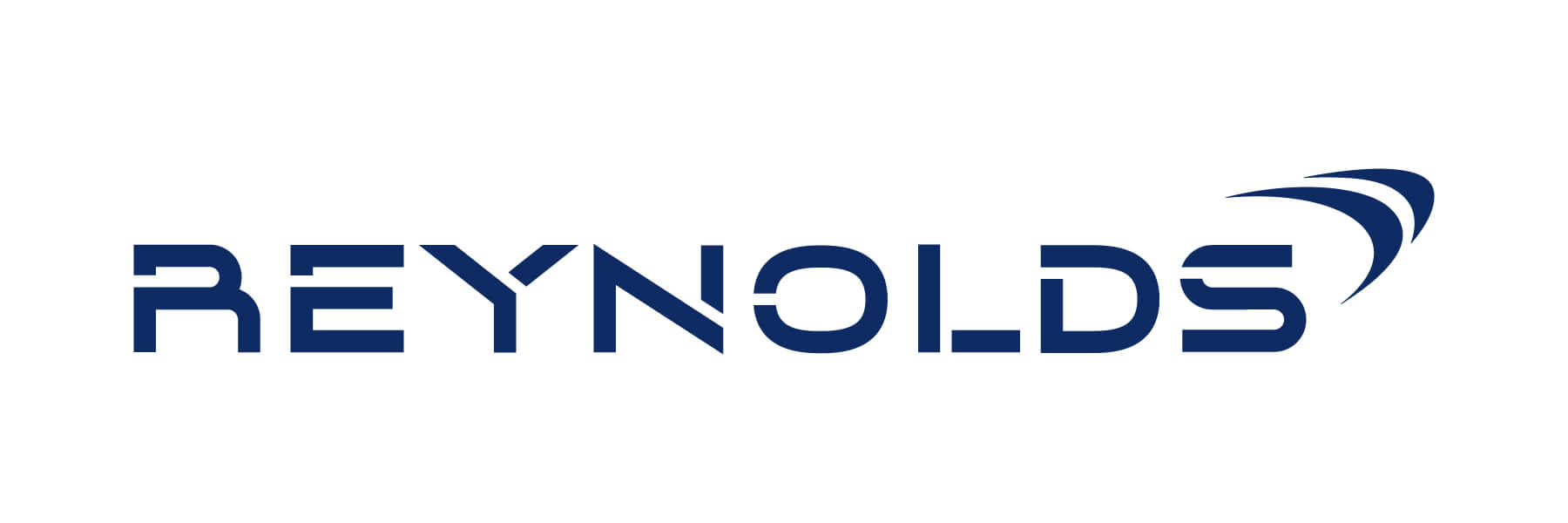 A blue text logo for Reynolds.