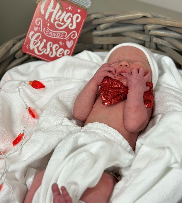 Atrium Health Wake Forest Baptist’s Birth Center Newborns Celebrate Valentine’s Day