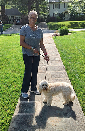 Walking With Dog Grady