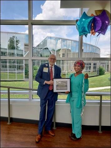 Atrium Health Wake Forest Baptist Lexington Medical Center Announces Winner of 2024 Kenneth M. Petersen Memorial Award.