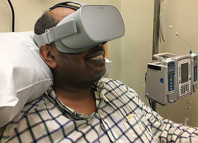 Virtual Reality Headsets Improve Patient Experience during Treatment