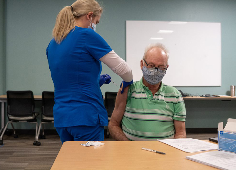 Wake Forest Baptist Health Begins Vaccinating Small Group of Patients 75 and Older