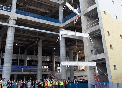 Topping Out Ceremony Held for New Care Tower at Atrium Health Wake Forest Baptist Medical Center