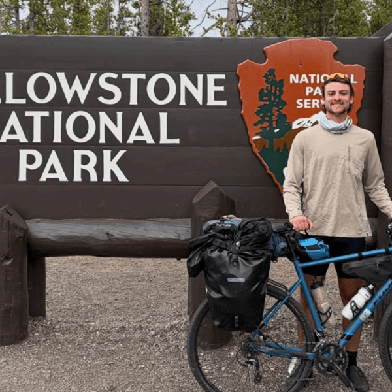 Future Doctor Bikes Across U.S. to Support Colorectal Cancer Research