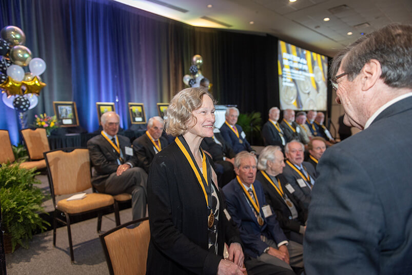 Alumni are recognized at the 2026 Alumni Weekend.