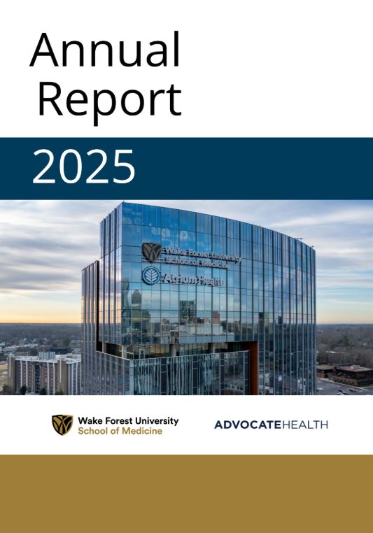 WFUSOM 2025 Annual Report Cover