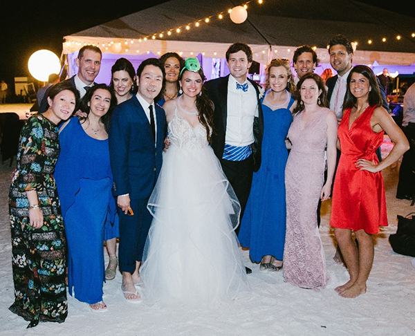 Megan Ariel Kinney, MD, House Staff ’14 and William Sargent Kaufman, MD, House Staff ’15 were married April 27 in Marco Island, Fla. 