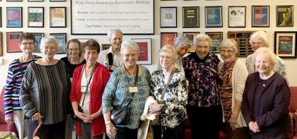 Members of the RN Class of 1958 celebrated their 60th reunion 