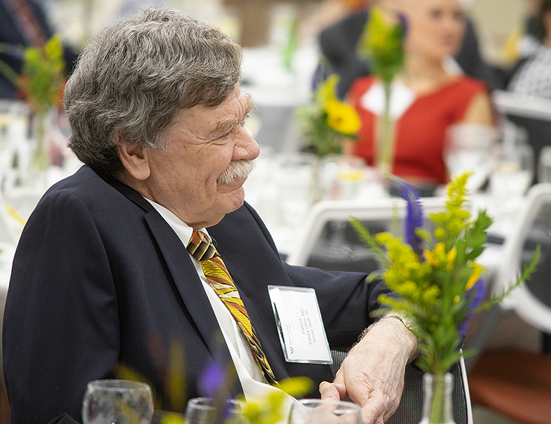 Patrick Ober, MD, House Staff '79, at DEAC Clinic gala