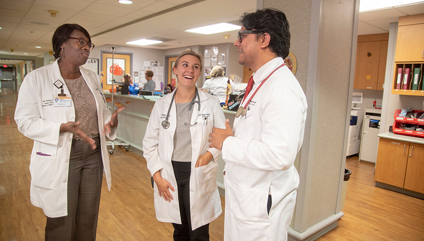 Trio of hospitalists
