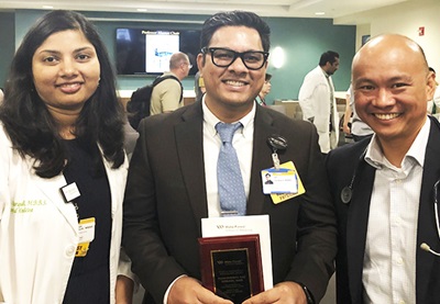 Team member, Padageshwar Sunkara and Chi-Cheng Huang won the  2019 Division of General Internal Medicine Clinical Innovation & Improvement Award for their initiative on reducing length of stay