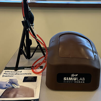 Ultrasound Pericardiocentesis Trainer.
