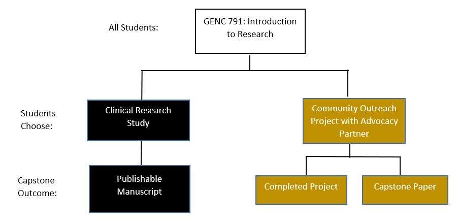 Genetic Counseling MS Research Component Outline
