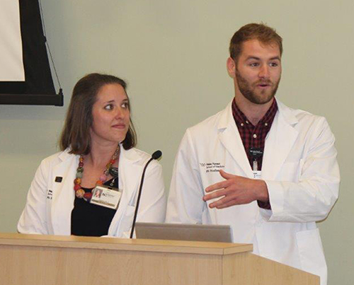 PA Class of 2020 presidents Emma Stilp and Will Kabrich congratulated their peers on how far they’ve come