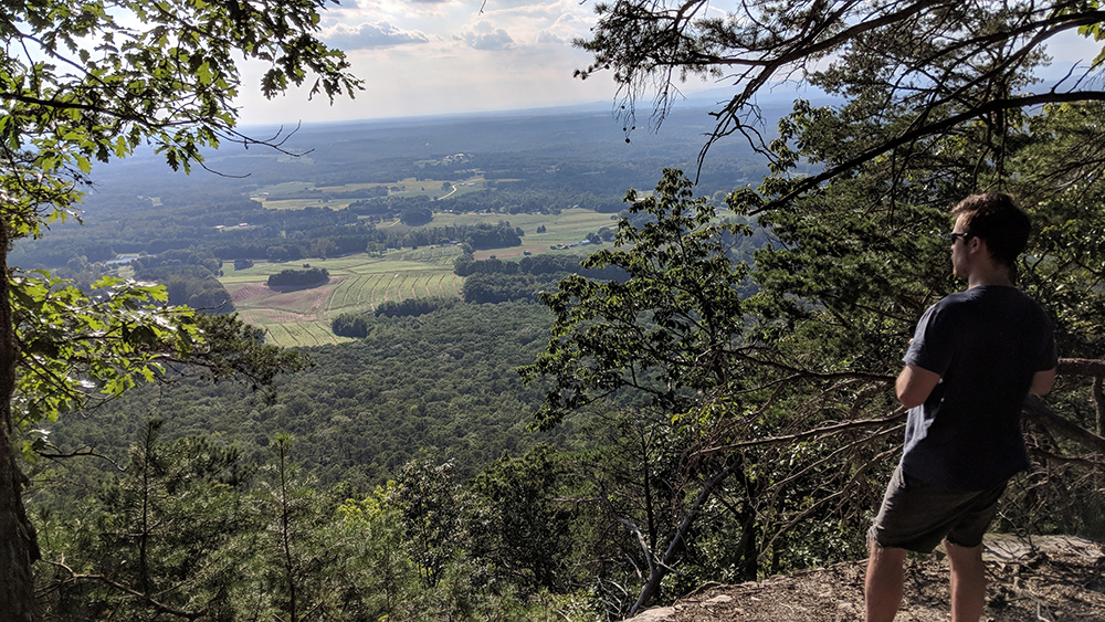 PA alumnus Sam Pendergraft relaxing in the mountains