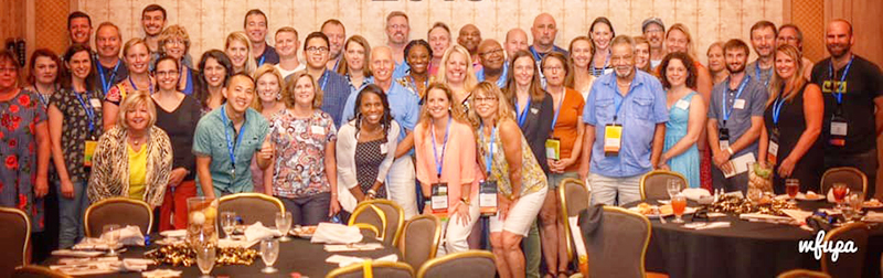 Wake Forest PA Program alumni pose for a group photo at the NC Association of Physician Assistants summer 2019 conference