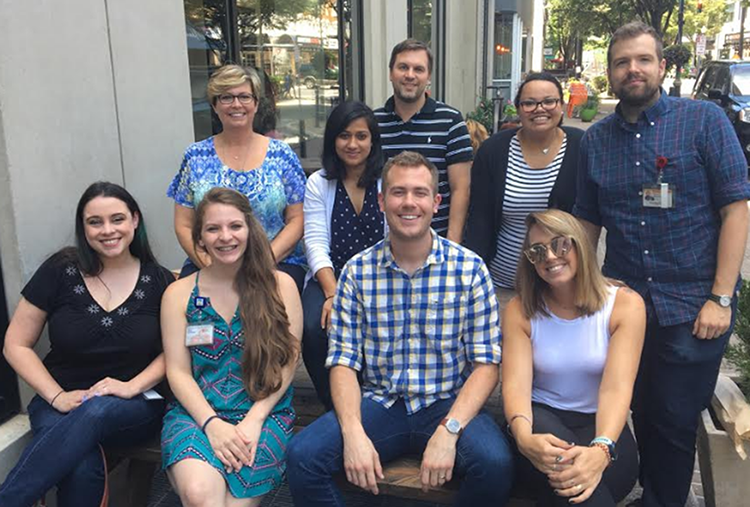 Sara Jones Lab group photo 2018