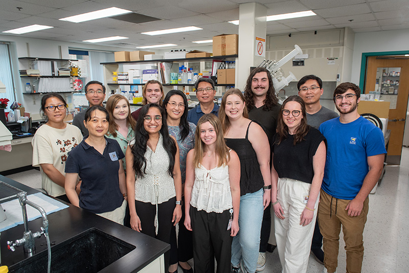 Tao Ma lab group photo 2018