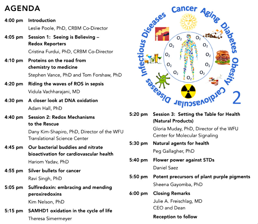 Redox Deans Symposium Research Agenda