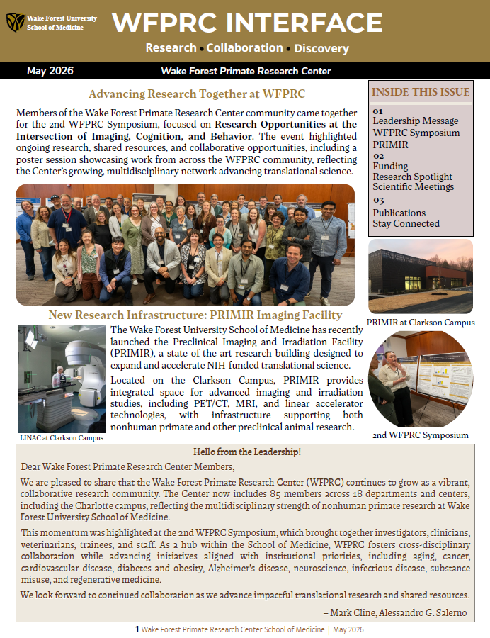 WFPRC Interface Newsletter May 2026