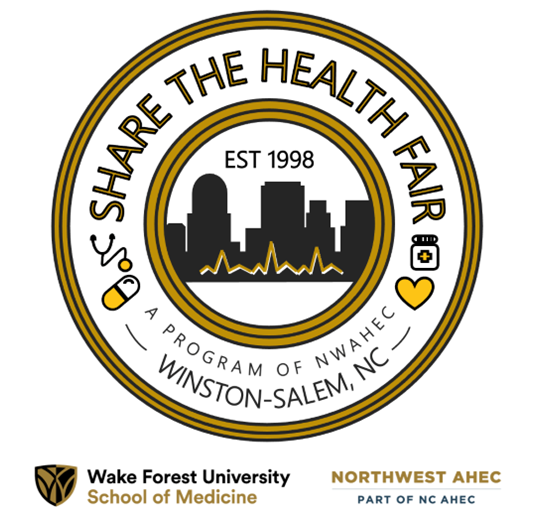 Share the Health Fair Logo