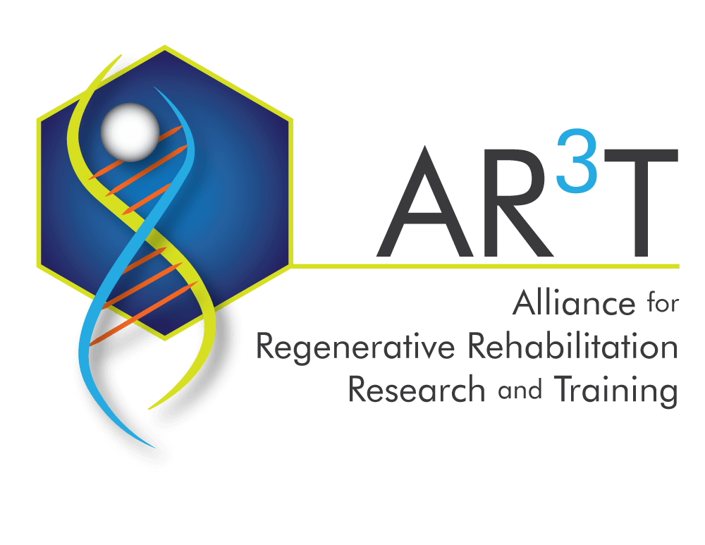 A logo representing the Alliance for Regenerative Rehabilitation Research and Training.