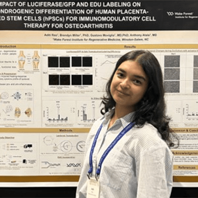 Aditi Rao, Biomedical Engineering Junior at Arizona State University.