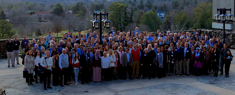 A group photo of all the participants at the 2023 WFIRM Retreat.