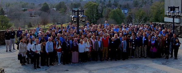 A group photo of all the participants at the 2023 WFIRM Retreat.