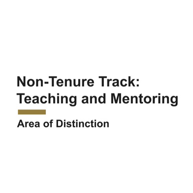 Non-Tenure Track: Teaching and Mentor AOD - Mentoring Minute