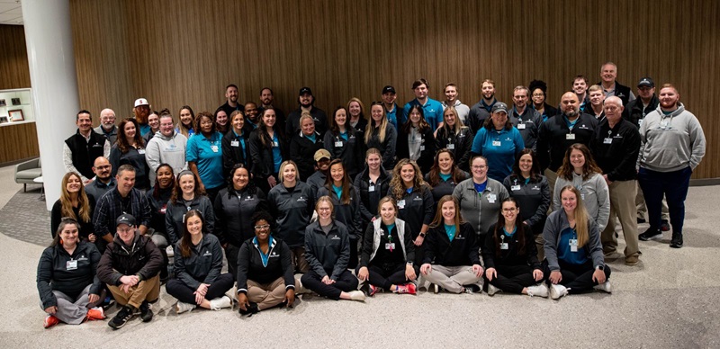 A group photo of medical professionals