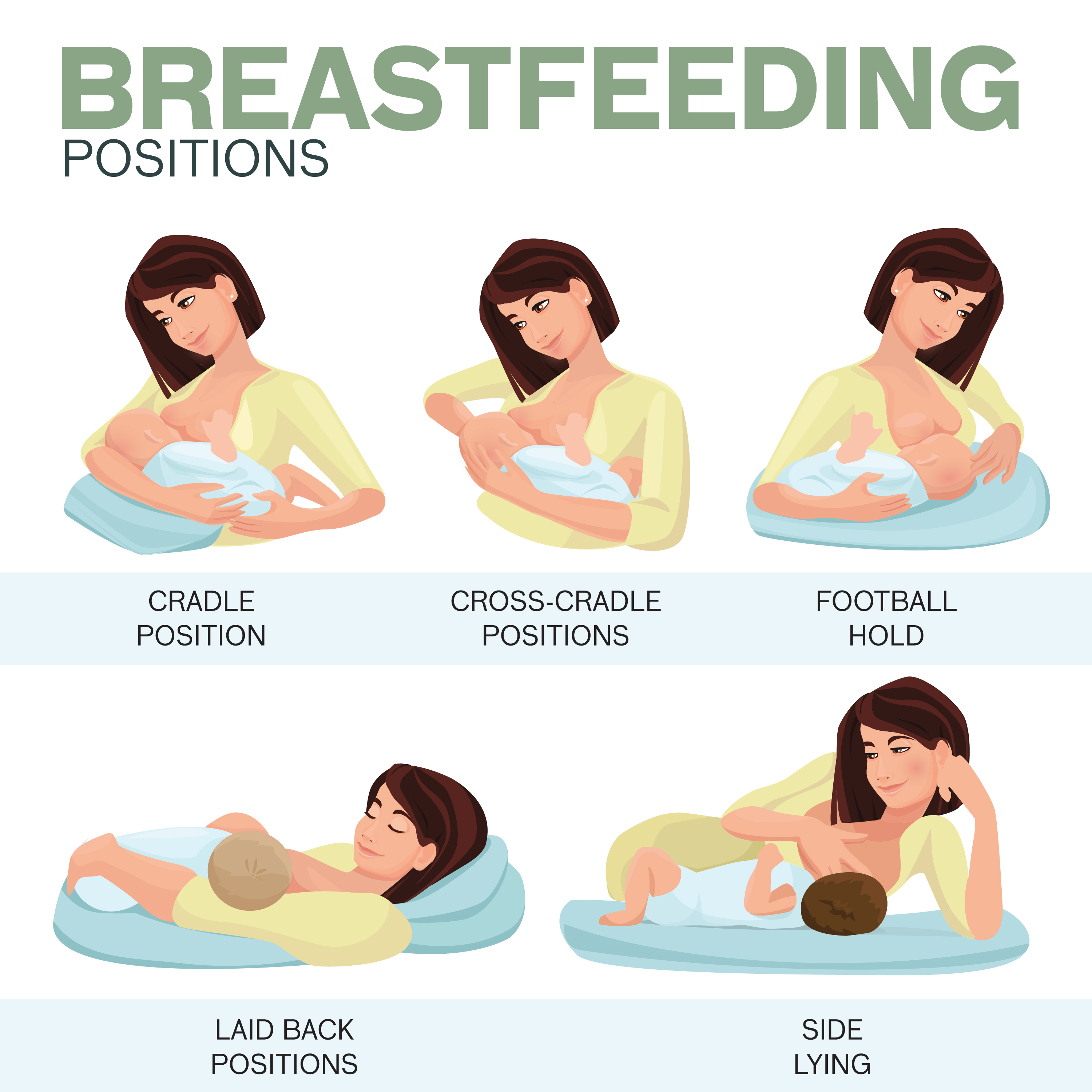 breastfeeding in bed back support
