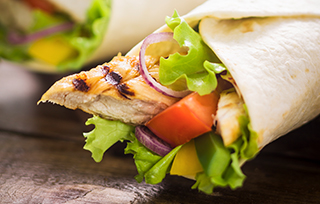 chicken wrap
