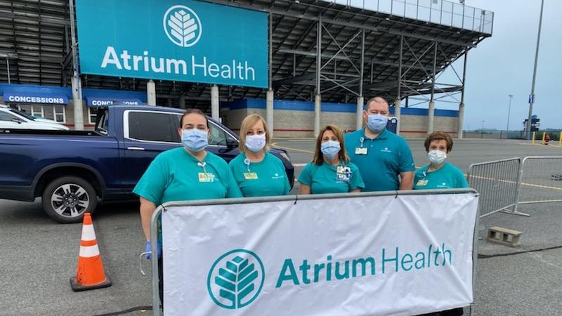 Atrium Health sports medicine teammates shifted gears after professional sports effectively shut down due to COVID-19. They shifted yet again to help get NASCAR back on track.