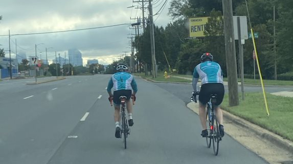 Beginning Friday, August 21 and ending Saturday, August 22, three Atrium Health teammates rode 240 miles in honor of the Levine Cancer Institute – as well as people who have been affected by cancer and the healthcare workers who care for them. 