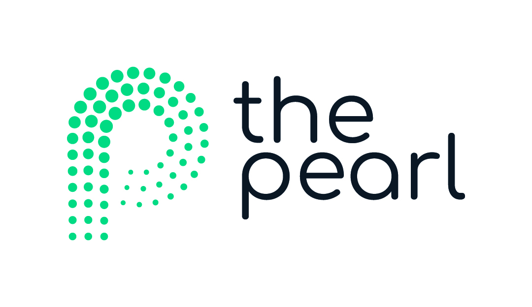 Atrium Health's new innovation district logo, The Pearl